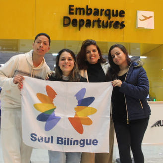 Mais 3 na conta! Embarcamos o Lucas, a Gabi e a Lari para o sonho do intercâmbio na Europa!