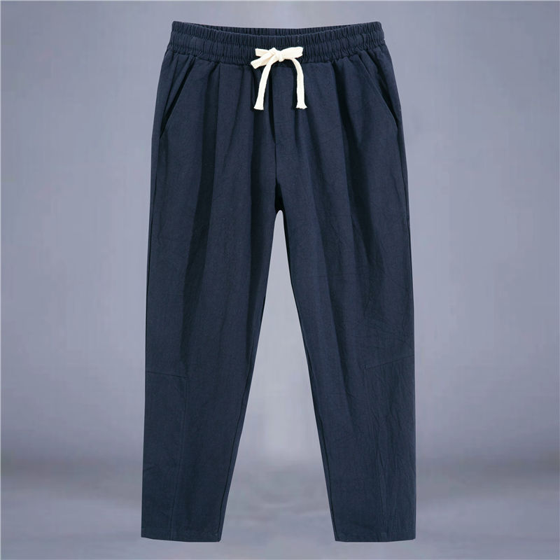 Miniatura: Calça Masculina em Algodão e Linho – Leveza e Conforto