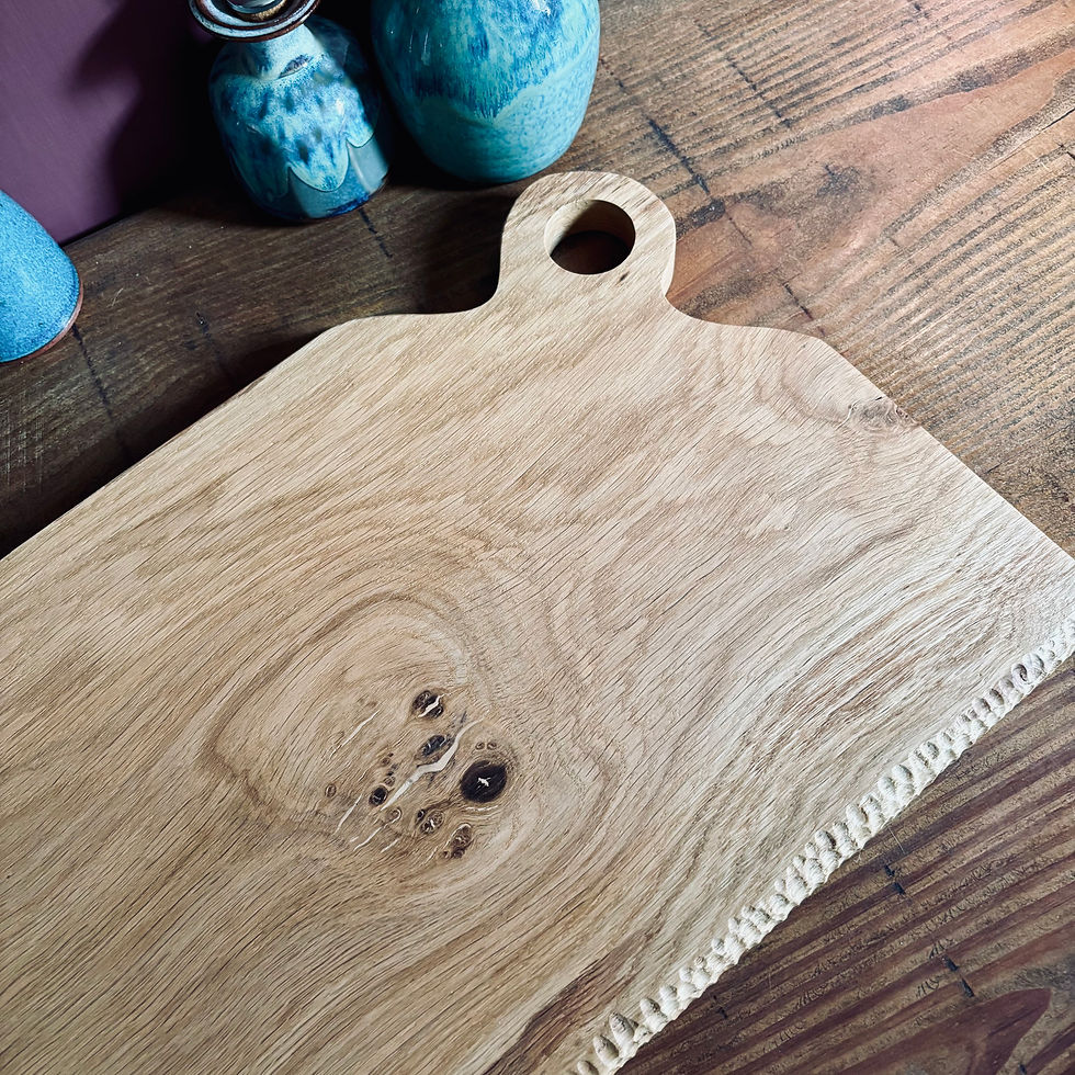 Thumbnail: Oak handled board