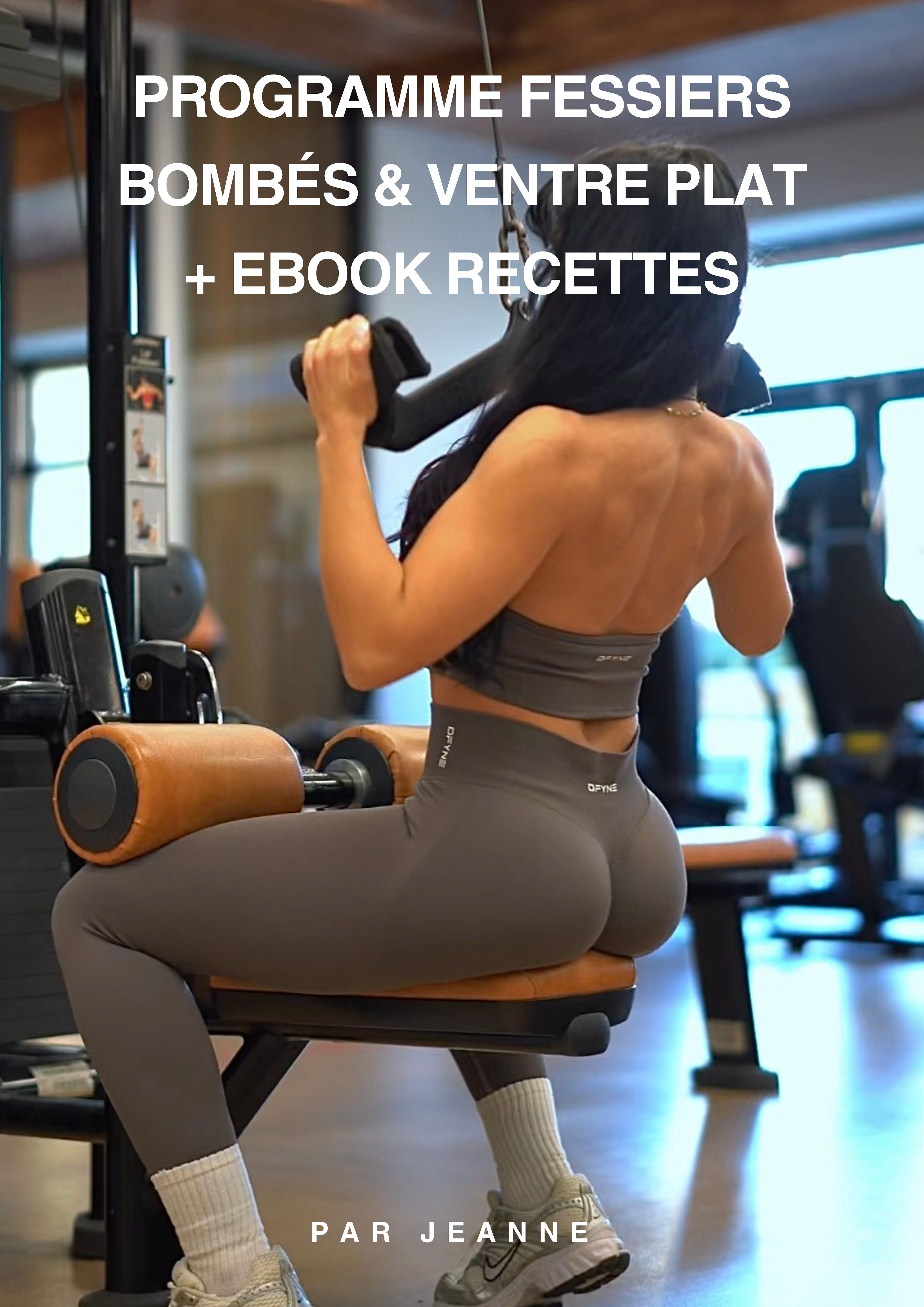 Pack programme fessiers bombés & ventre plat + ebook recettes