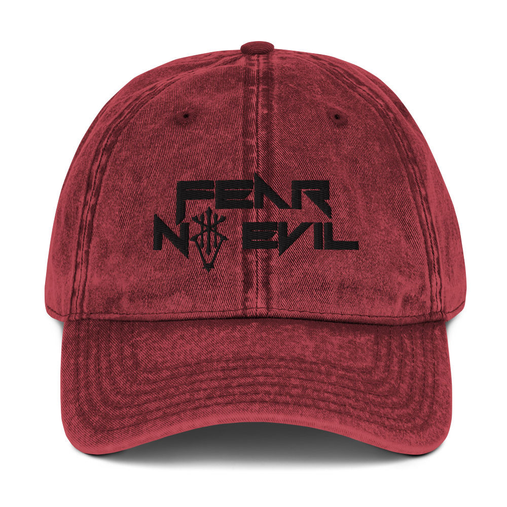 Vintage Fear N(o) Evil Cap
