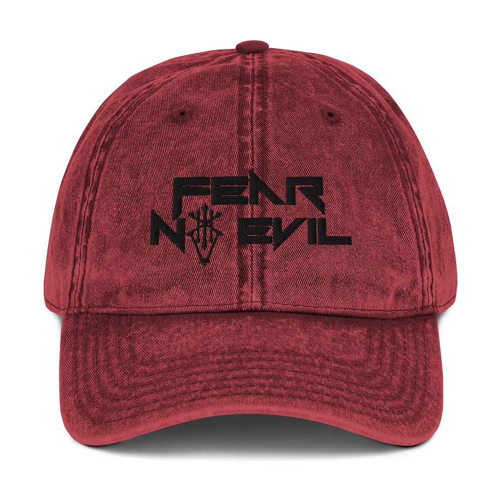 Vintage Fear N(o) Evil Cap
