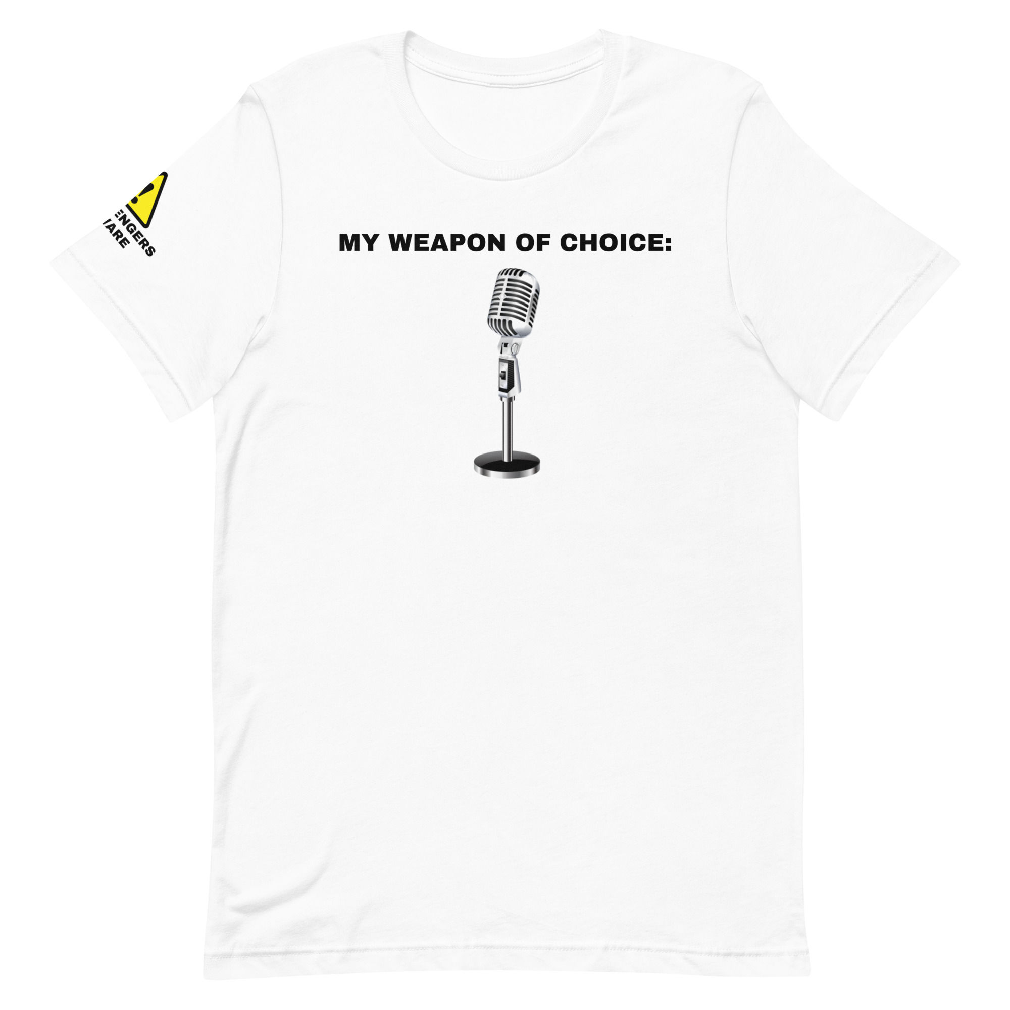 Microphone Unisex T-Shirt - Weapon of Choice