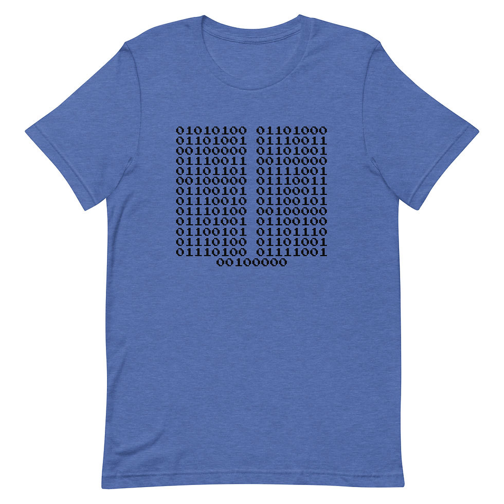 Thumbnail: Binary Code "This is my secret identity"