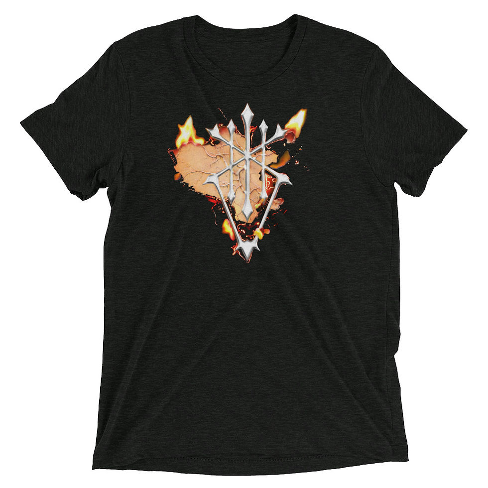 Thumbnail: Short sleeve Burning Symbol T-Shirt