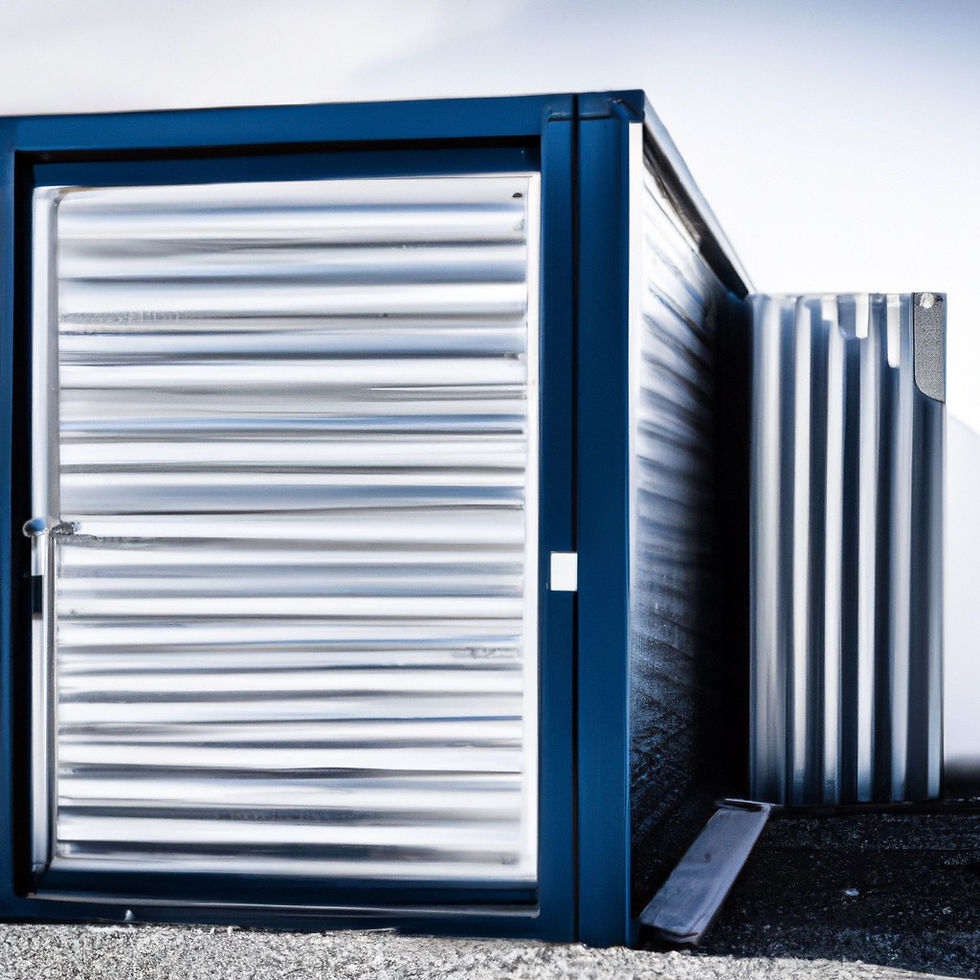 individual metal storage building