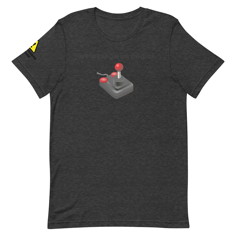 Thumbnail: Joystick Unisex T-Shirt - Weapon of Choice
