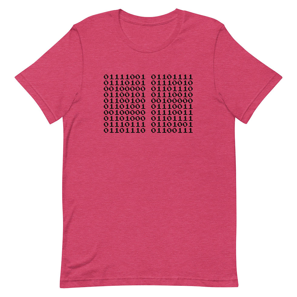Thumbnail: Binary Code "Your nerd is showing"