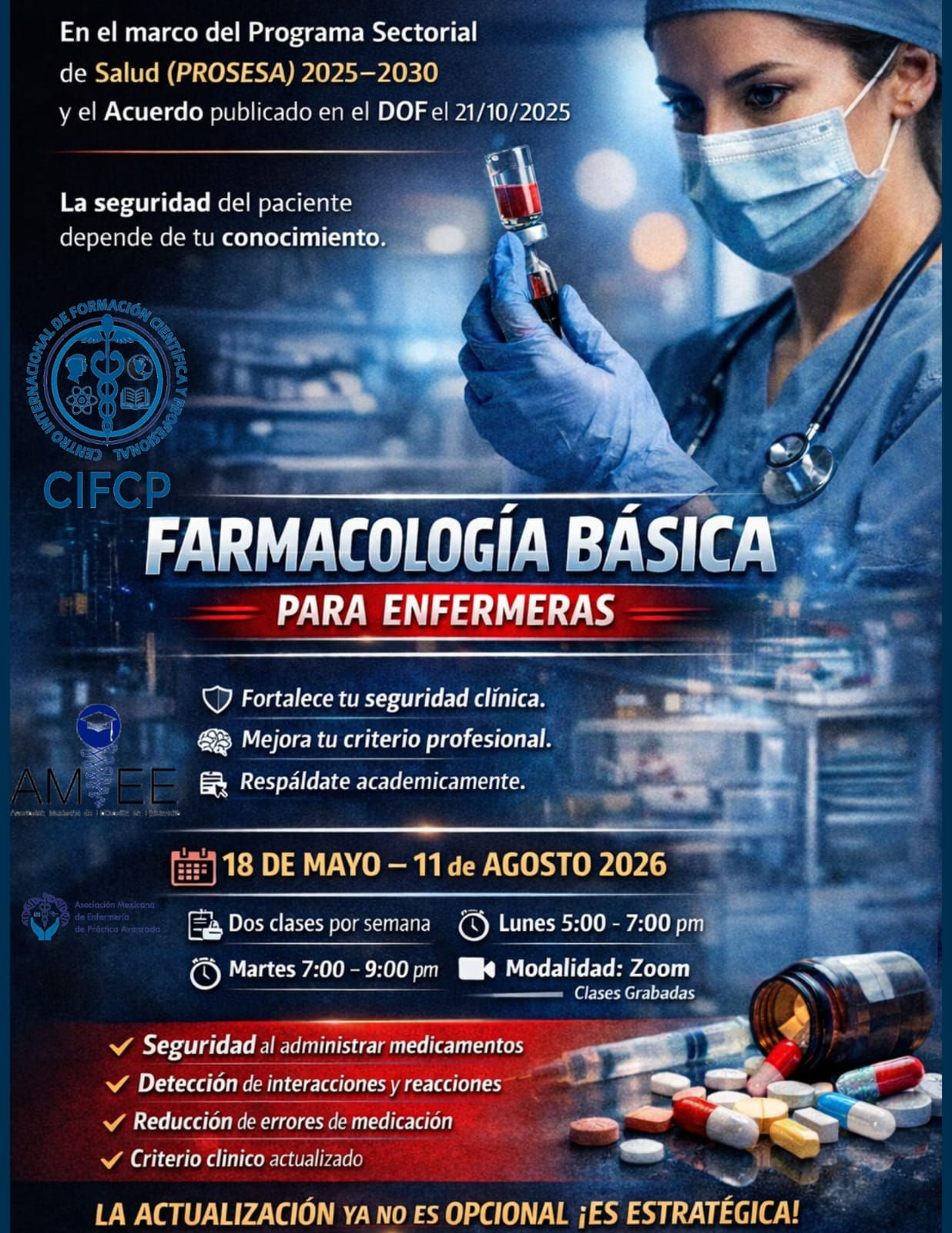 Inscripcion: Farmacología Básica para Enfermeras