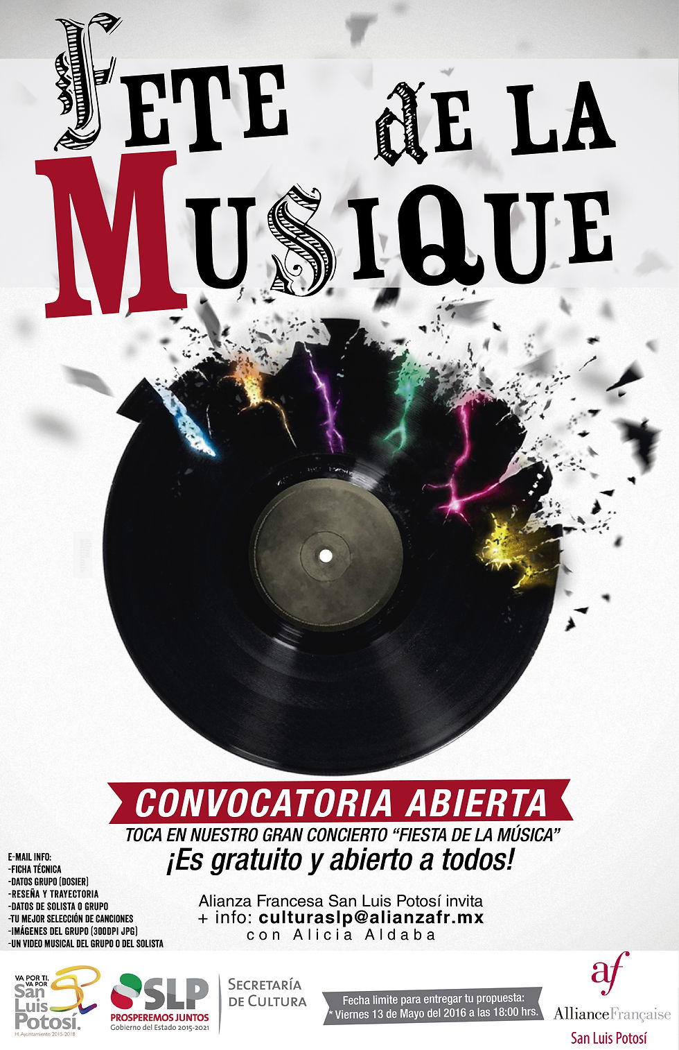 fete de la musique cartel
