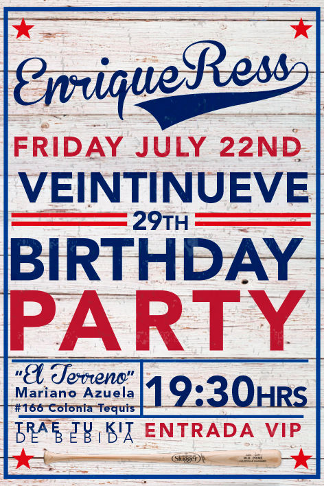 ENRIQUE 29th