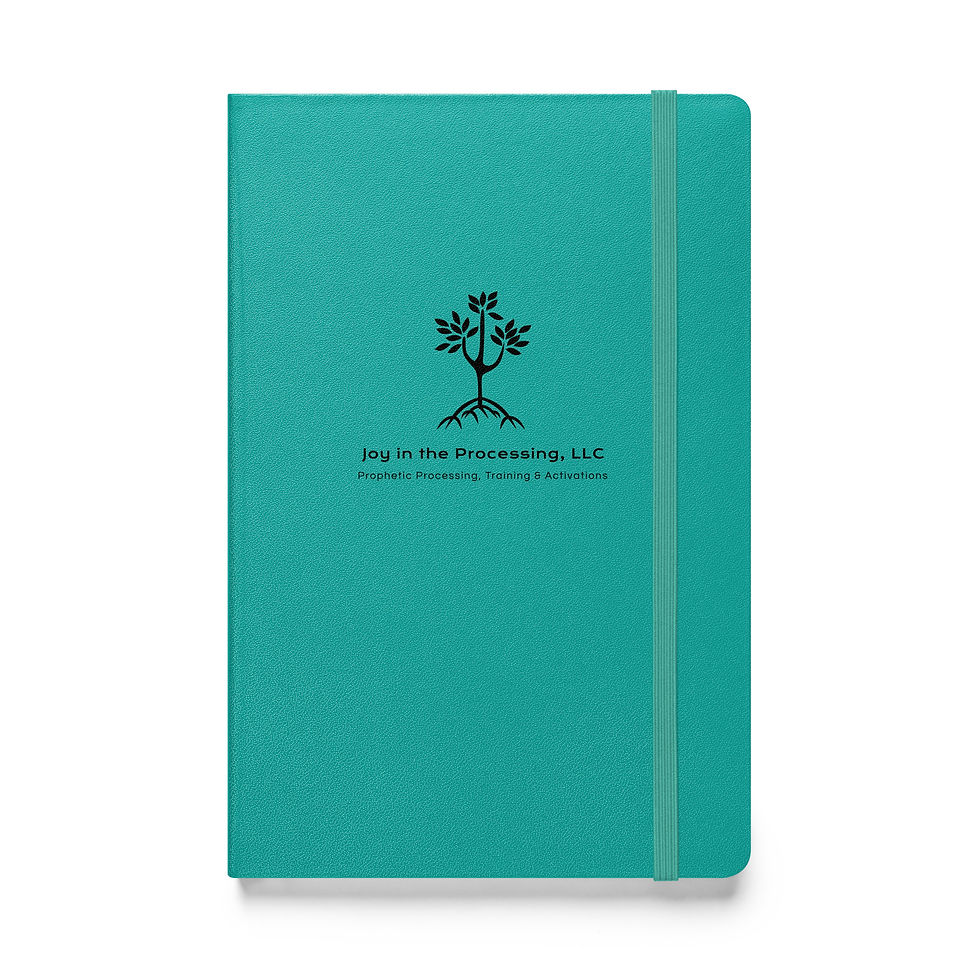 Joy in the Processing Hardcover Bound Notebook