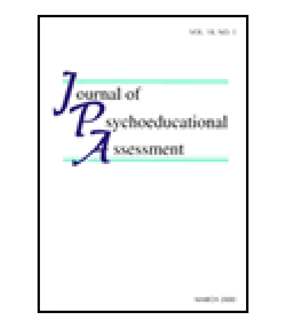 Journal of Psychoeducational Assessment Bruce A Bracken PhD