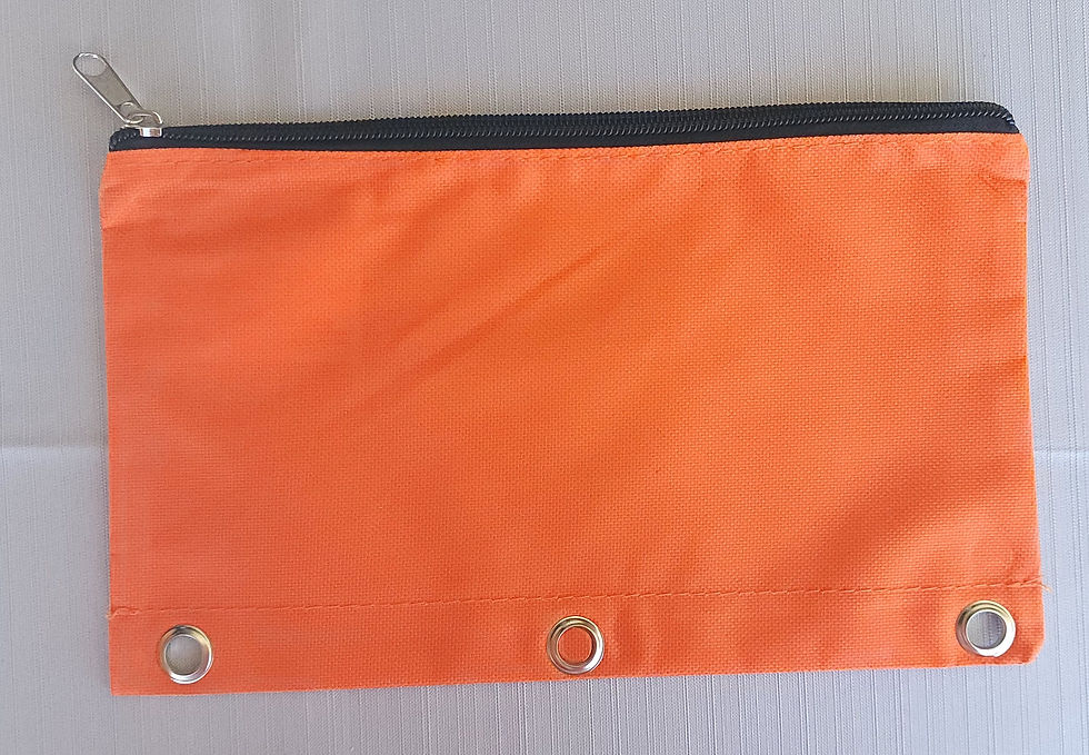 Thumbnail: 3 ring Pencil Pouch (without window)