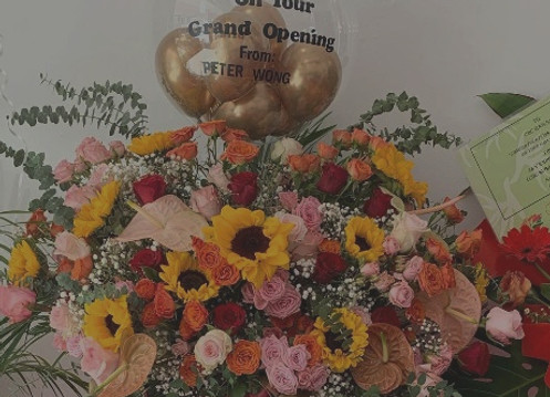 Grand Opening Exclusive Flower Stand