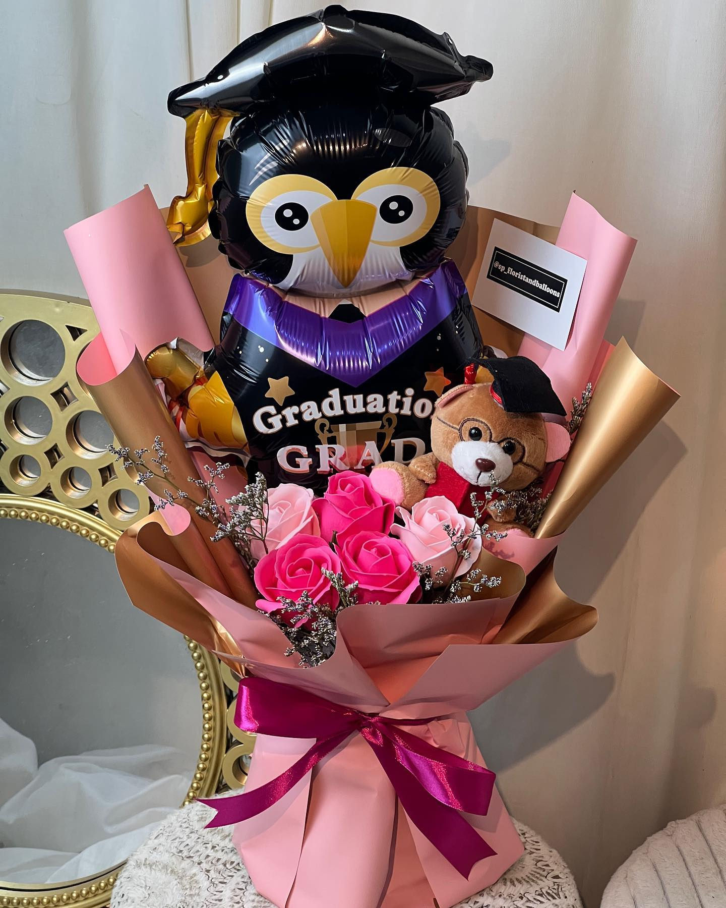 Astera (Graduation Bouquet - Soap Flower)