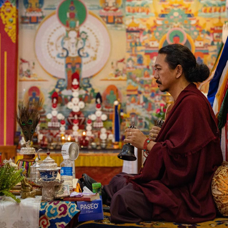 Annual 8th hundred thousand Ganachakra offering led by Simdha Getul Rinpoche