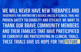 Understanding the Clinical Trial Process for Huntington's Disease Families