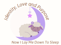 Custom options available_ Example of Now I Lay Me Down to Sleep Bedtime Blessings Guide Christian bedtime prayer routine for kids. Identity, Love and Purpose goes around the moon