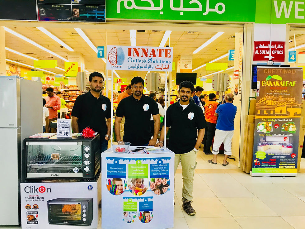 Team Innate at Safeer Mall