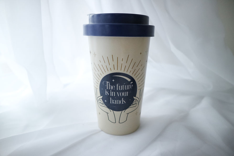 Fortune Teller Bamboo Mug with Sleeve