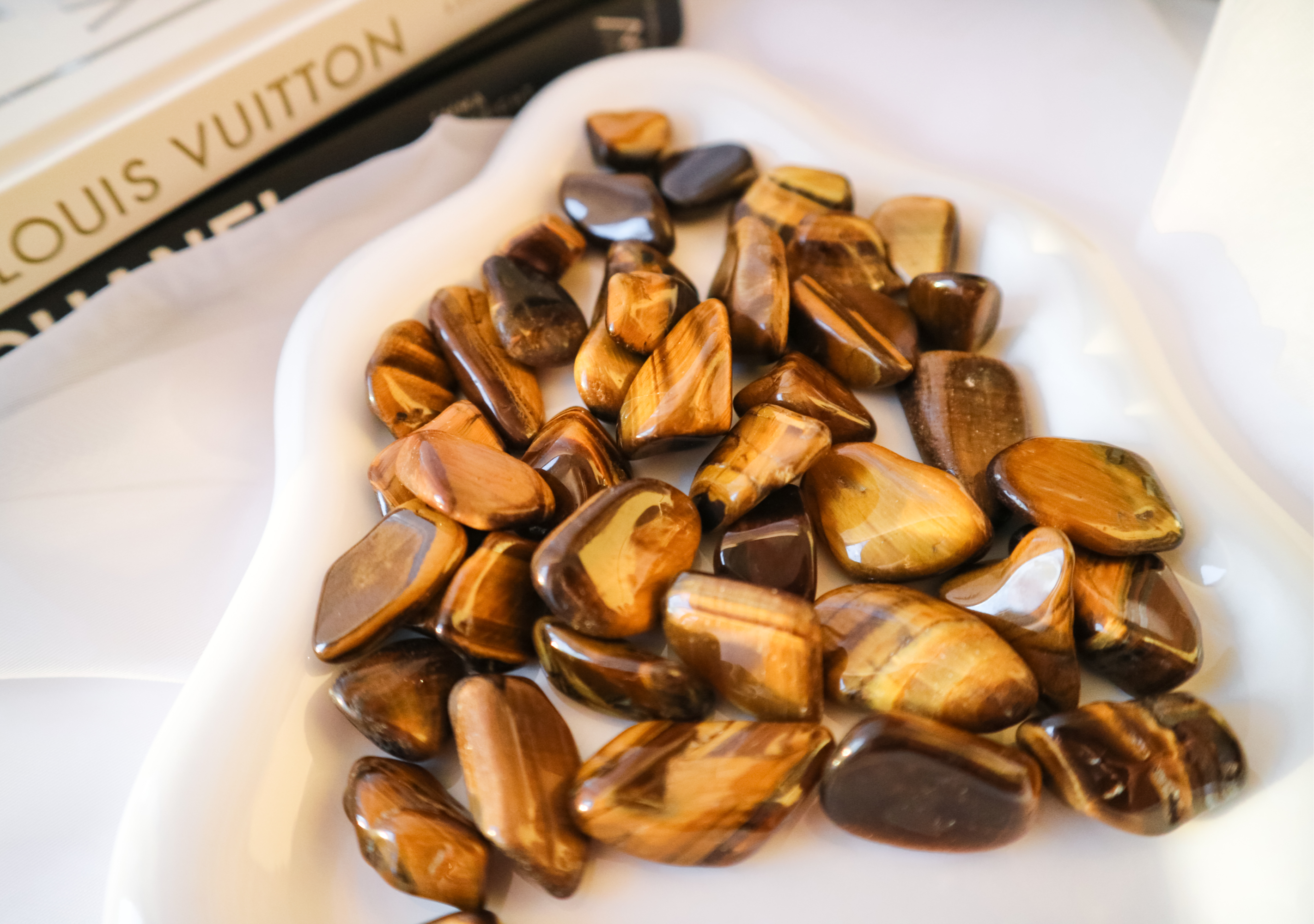 Tigers Eye Tumblestone