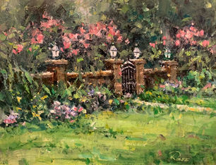 Boundary Wall on Cat Island, 16x20.JPEG