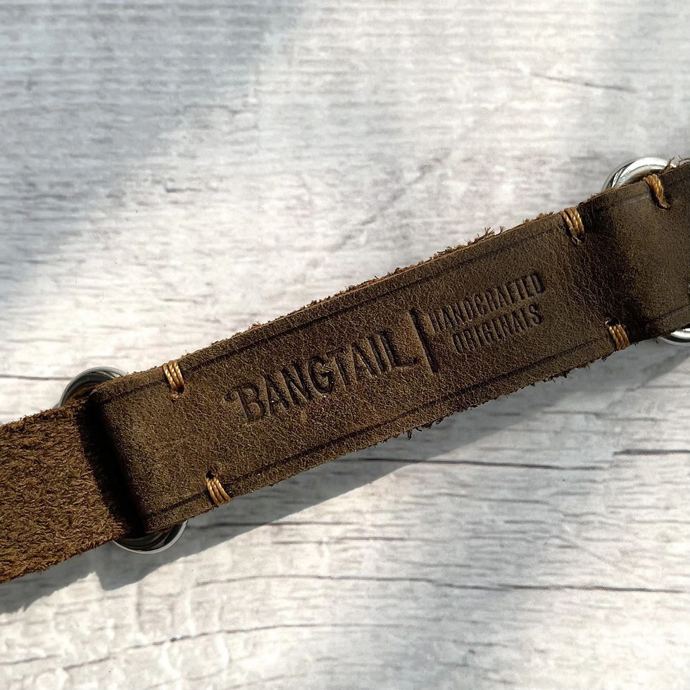 Thumbnail: Tobacco Brown Crazy Horse NATO Strap (18mm only)