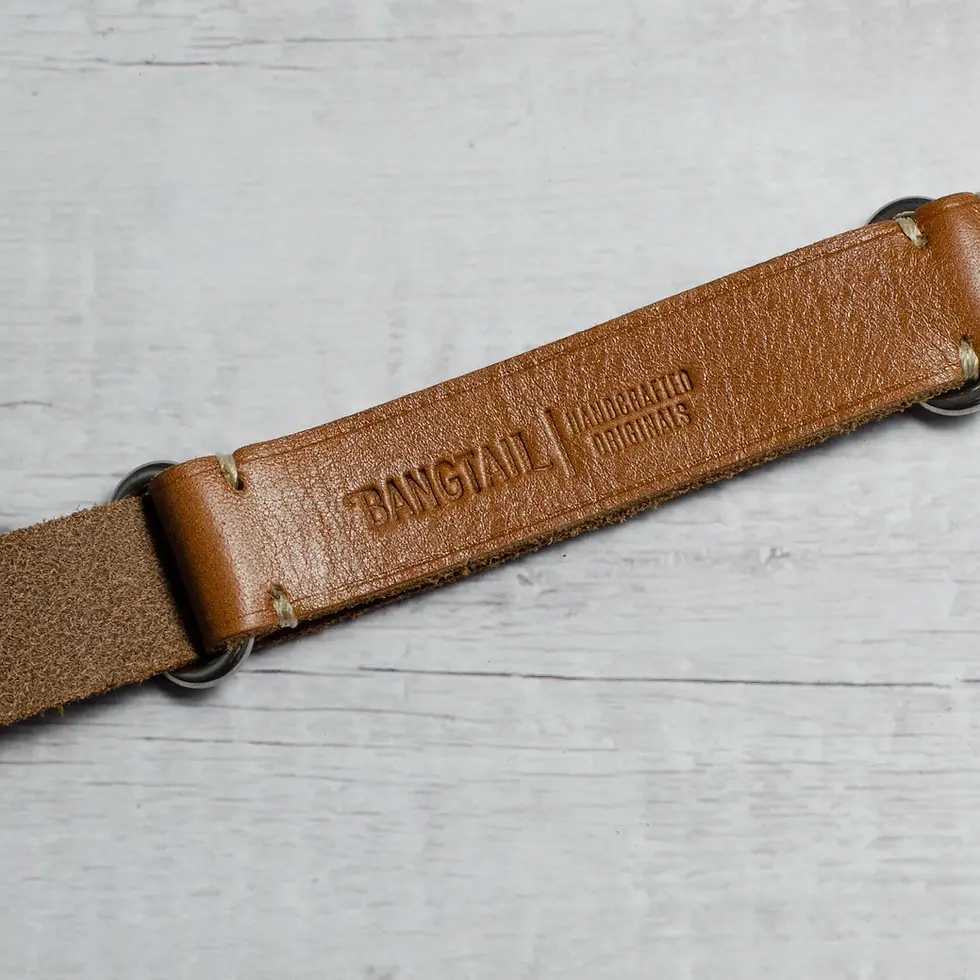Thumbnail: Saddle Brown NATO Strap in Italian Vachetta