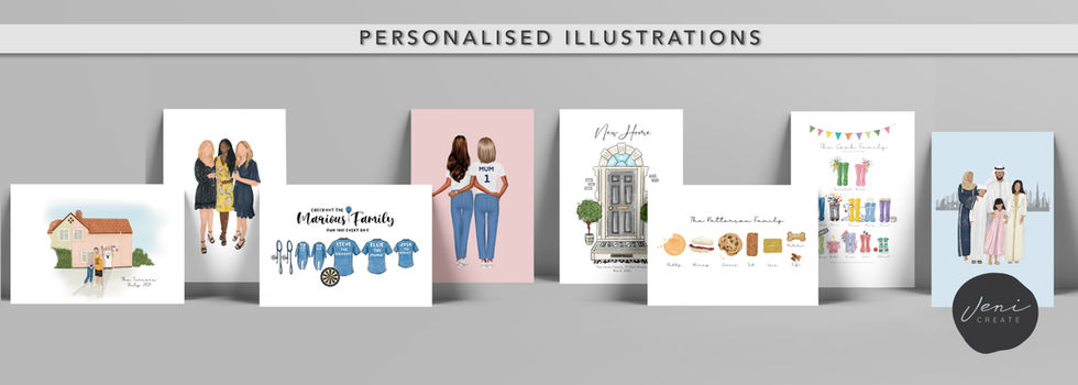 Personalised Illustrations