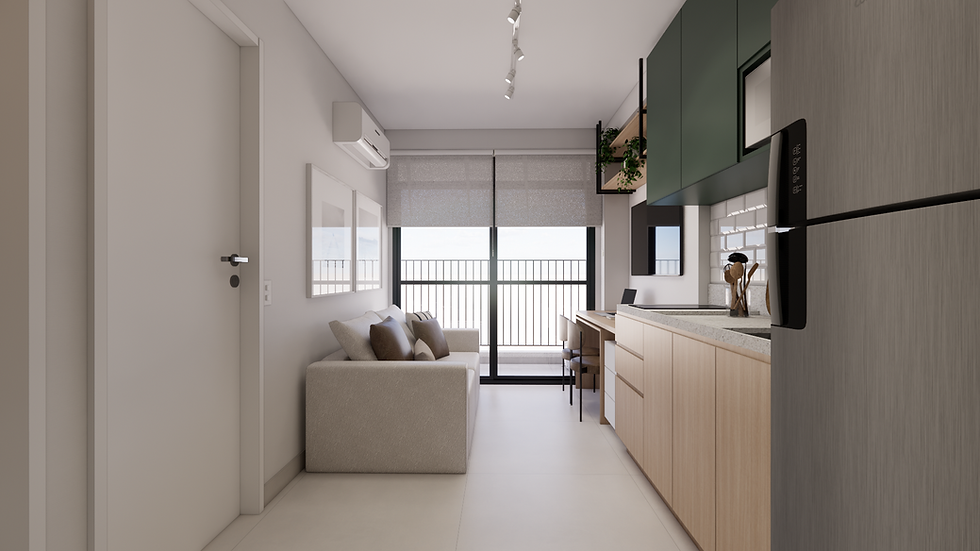 Studio reformado em São Paulo para aluguel por temporada