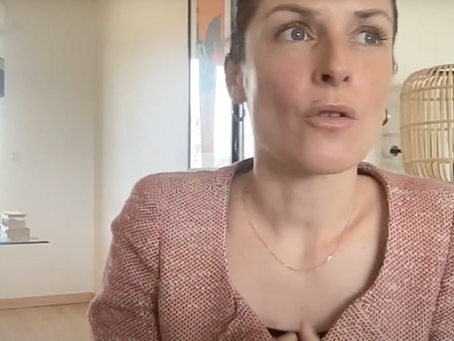 Marine Lavaupot talking about business commitments