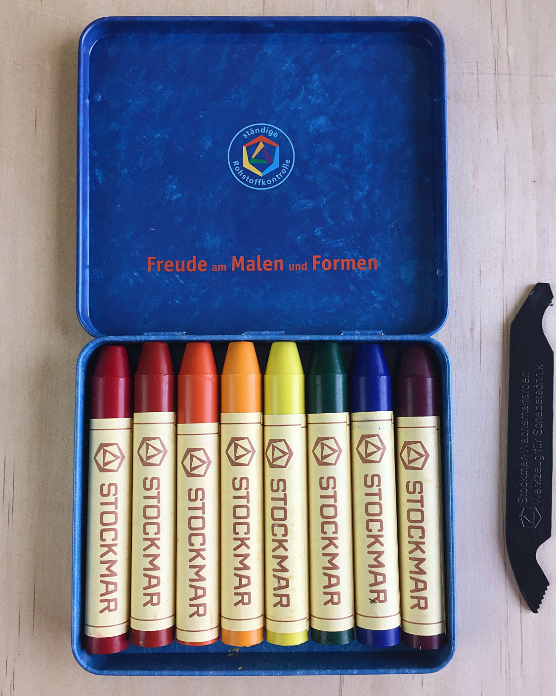 stockmar beeswax crayons - 8 stick set