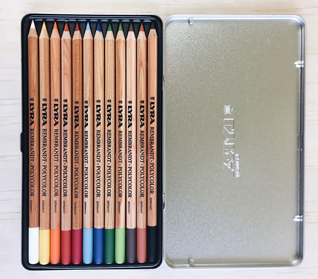 lyra polycolor colored pencils (set of 12)