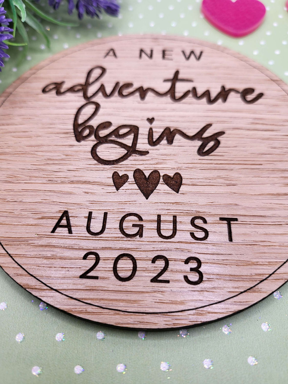 Thumbnail: New Baby New Adventure Begins Plaque