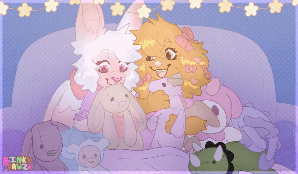 RAI AND ANGELCAKES SLEEPOVER