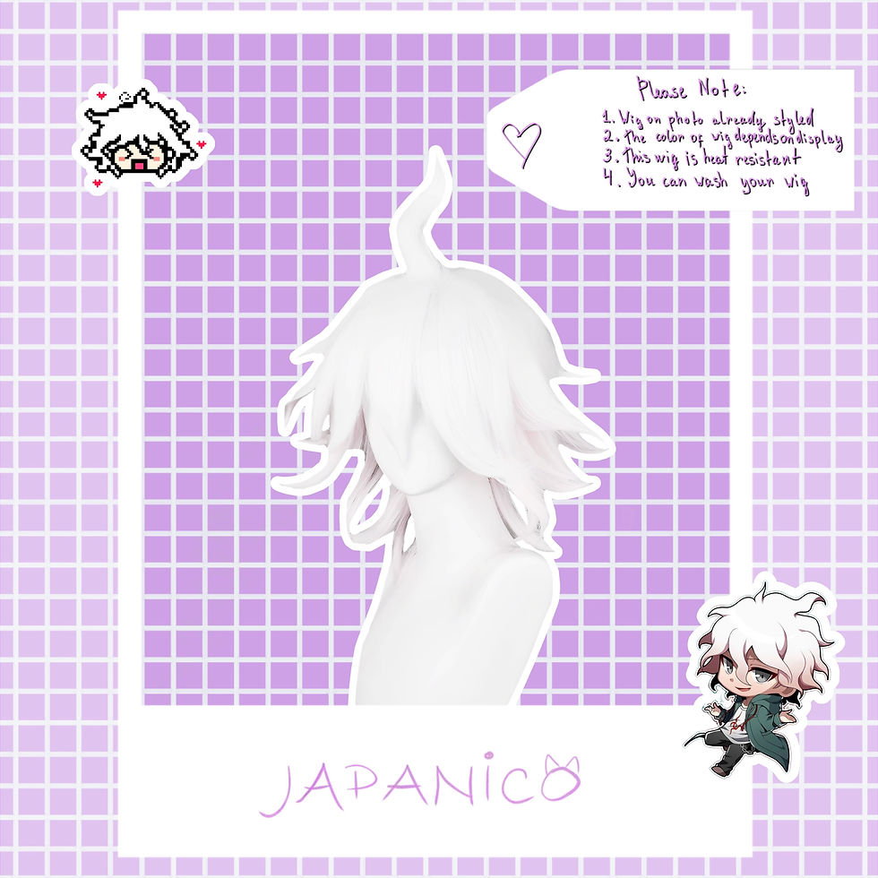 Nagito Danganronpa Cosplay Wig 