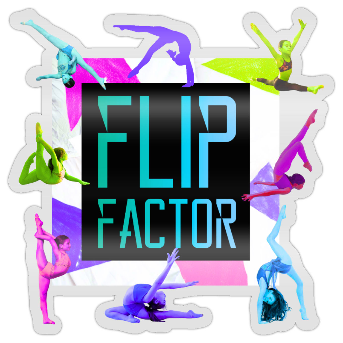 5" x 5" Window Decal - Vinyl Cling