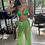Miniatura: CALÇA MANUELA LUREX VERDE NEON