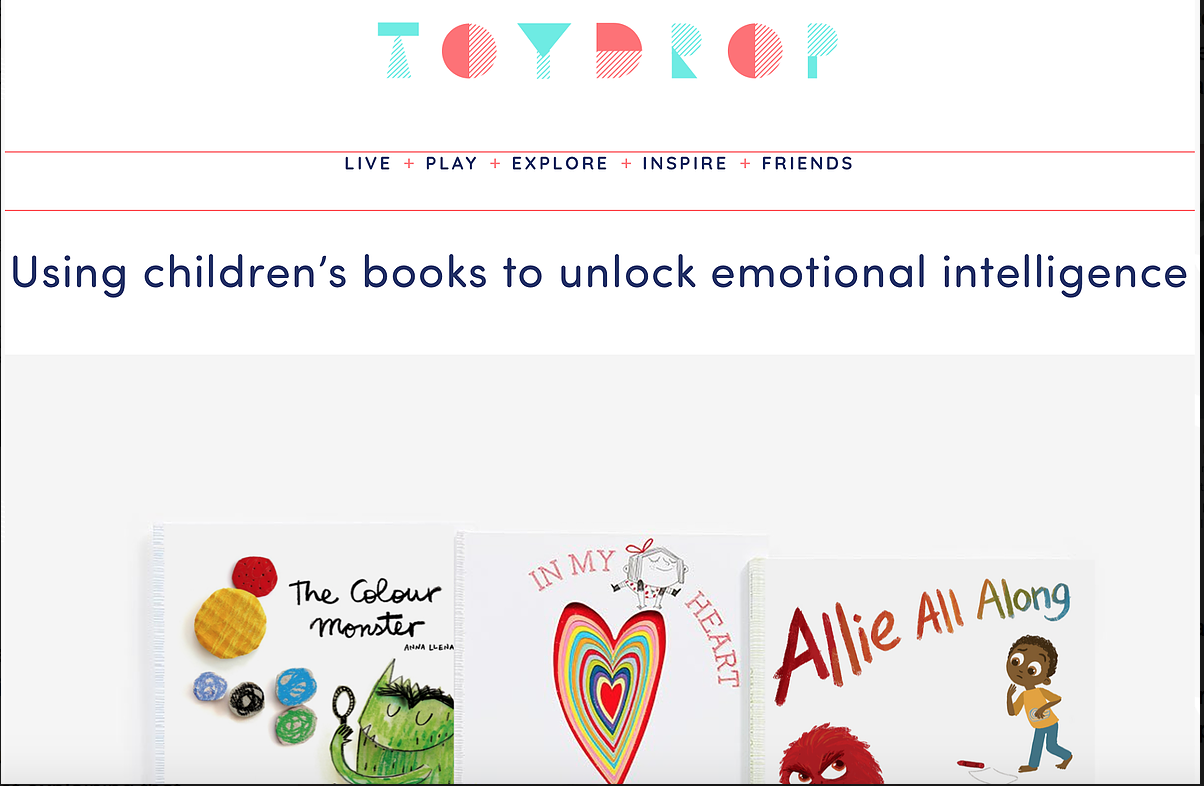 Freya's funny feeling featured in Toydrop magazine, 2019