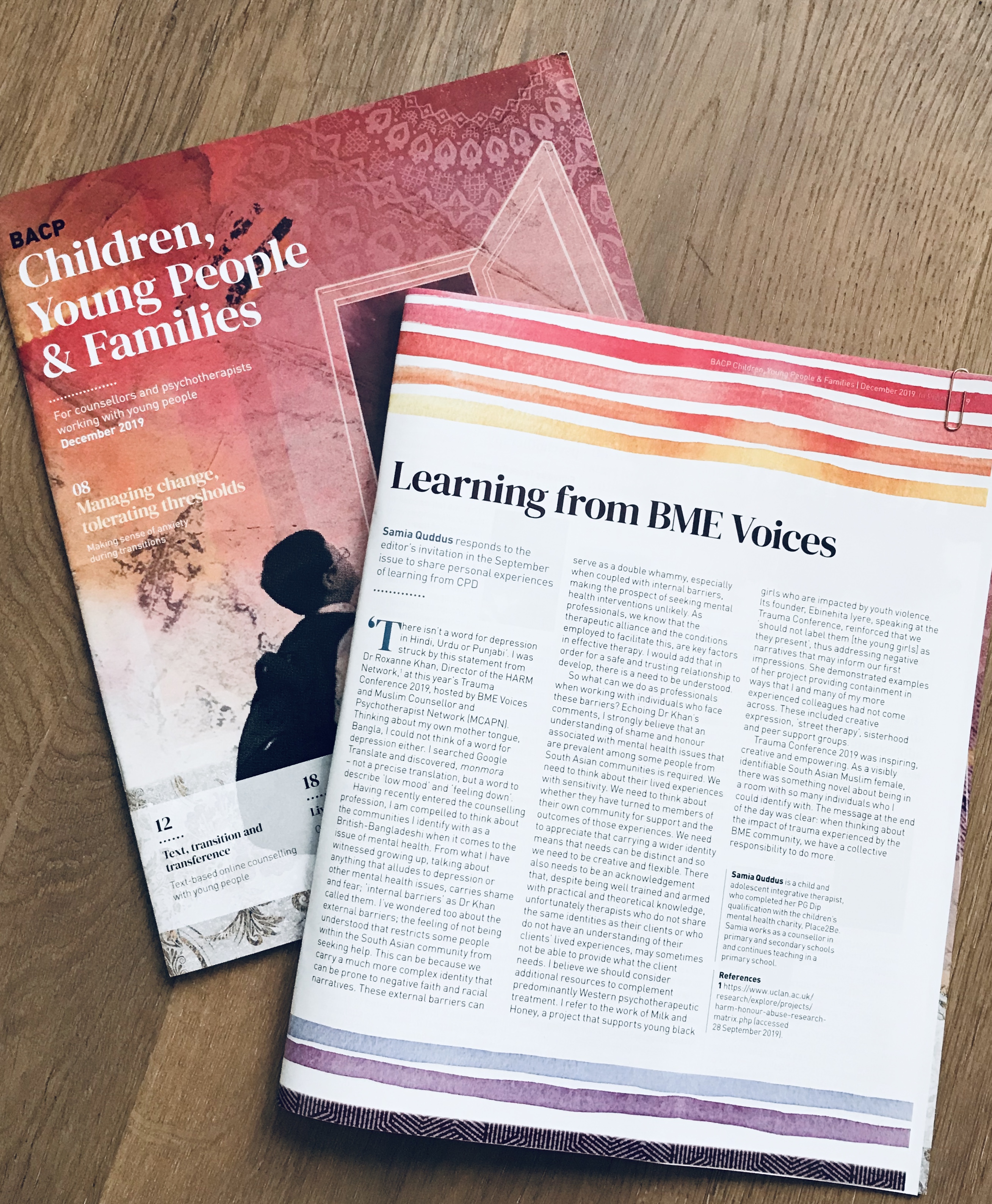 Learning from BME Voices