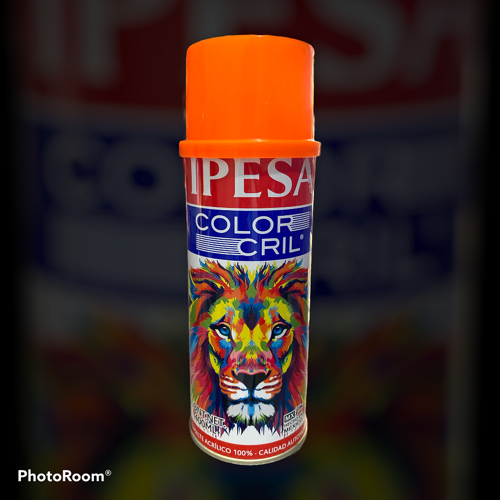 COLOR CRIL - AEROSOL ACRILICO NARANJA FLOURESCENTE 2159