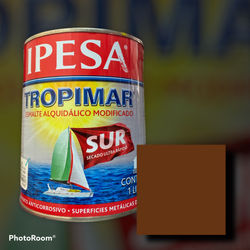 TROPIMAR SUR - ESMALTE AQUIDALICO MARRÓN (SECADO RAPIDO). 233