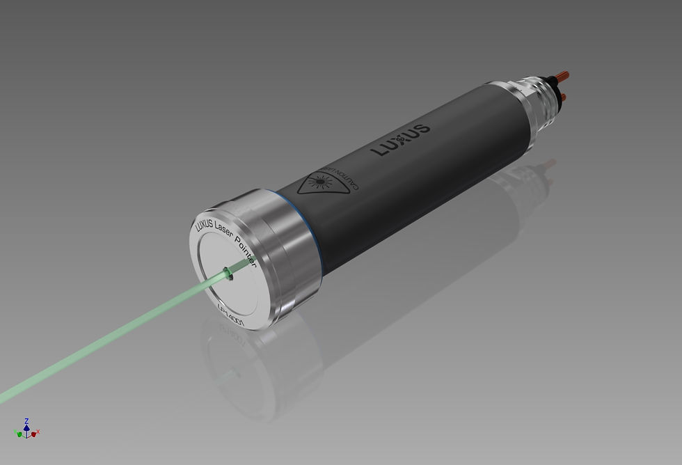 Onderwater laser pointer
