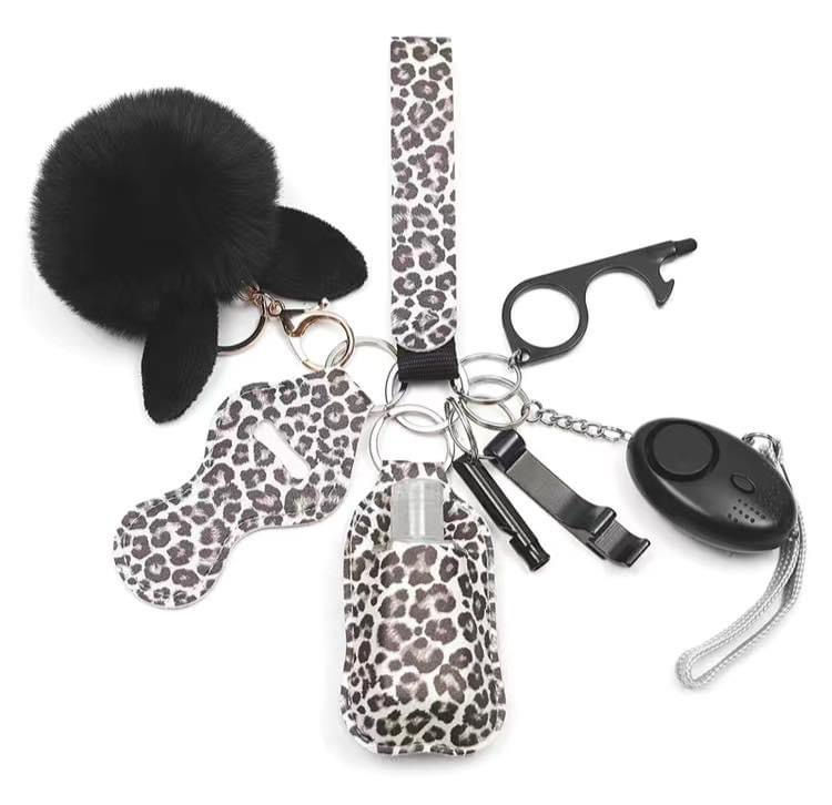 Thumbnail: 10 Pcs Safety Keychain Set 