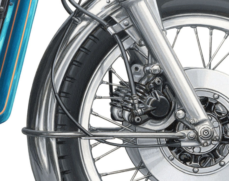 Thumbnail: 1976 HONDA GL 1000 Turquoise