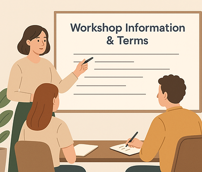 REIKI WORKSHOP TERMS AND CONDITIONS