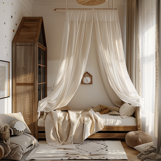 Whimsy childrens bedroom