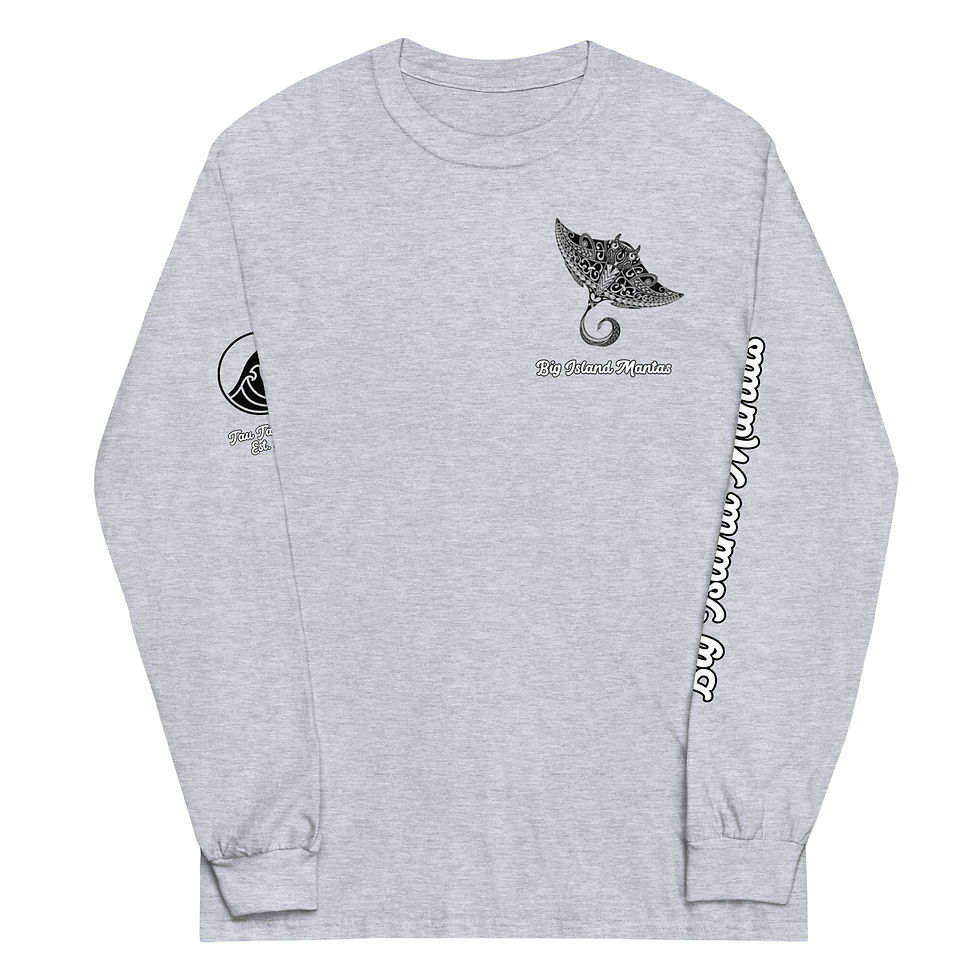 Thumbnail: Men’s Long Sleeve Shirt Big Island Mantas