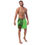 Thumbnail: All-Over Print Recycled Swim Trunks Green